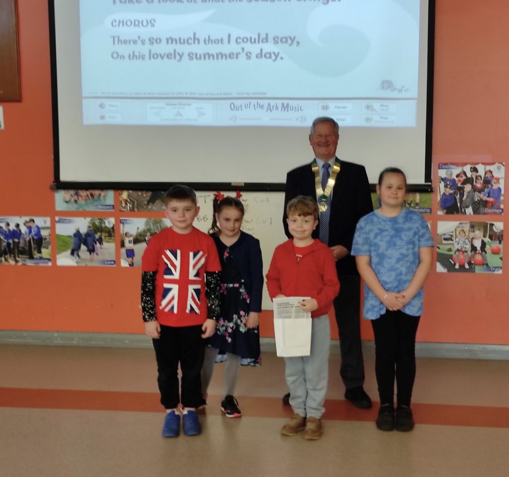 Litchard Primary School Wildflower Seed Gift to Mark the Coronation